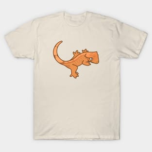 Flame Crested Gecko - Yellow Tiger T-Shirt